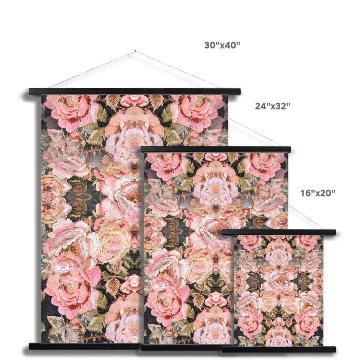 It's all Roses Fine Art Print with Hanger - Starseed Designs Inc.