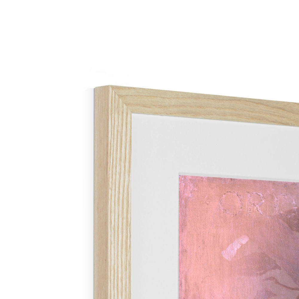 My Petal Heart Framed & Mounted Print - Starseed Designs Inc.