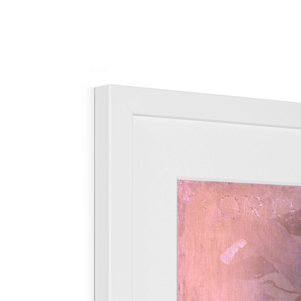 My Petal Heart Framed & Mounted Print - Starseed Designs Inc.