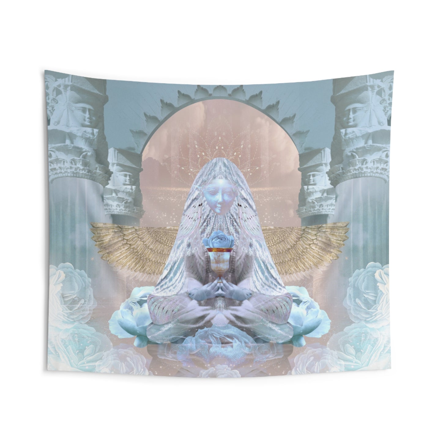 Temple of Hathor Tapestry - Starseed Designs Inc.