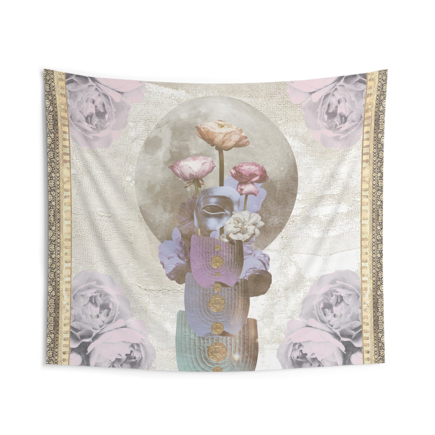 Eight of Pentacles Tapestry - Starseed Designs Inc.