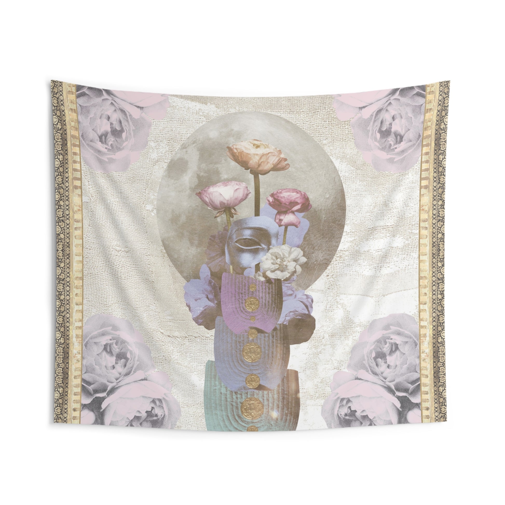 Eight of Pentacles Tapestry - Starseed Designs Inc.