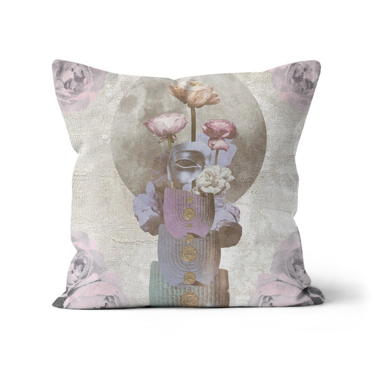 Eight of Pentacles Cushion - Starseed Designs Inc.