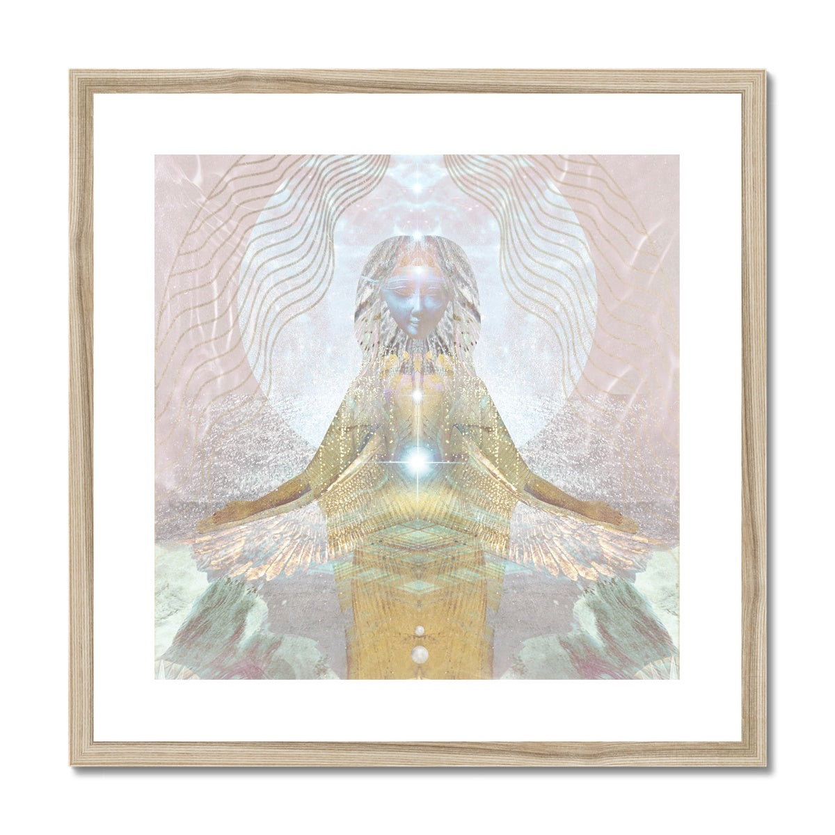 Het-Hert Framed & Mounted Print - Starseed Designs Inc.