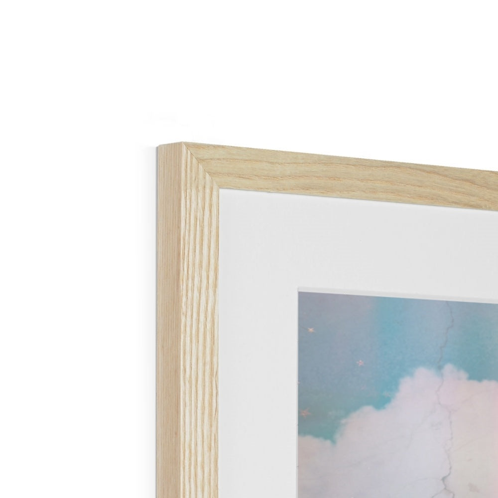 Luna  Framed & Mounted Print - Starseed Designs Inc.
