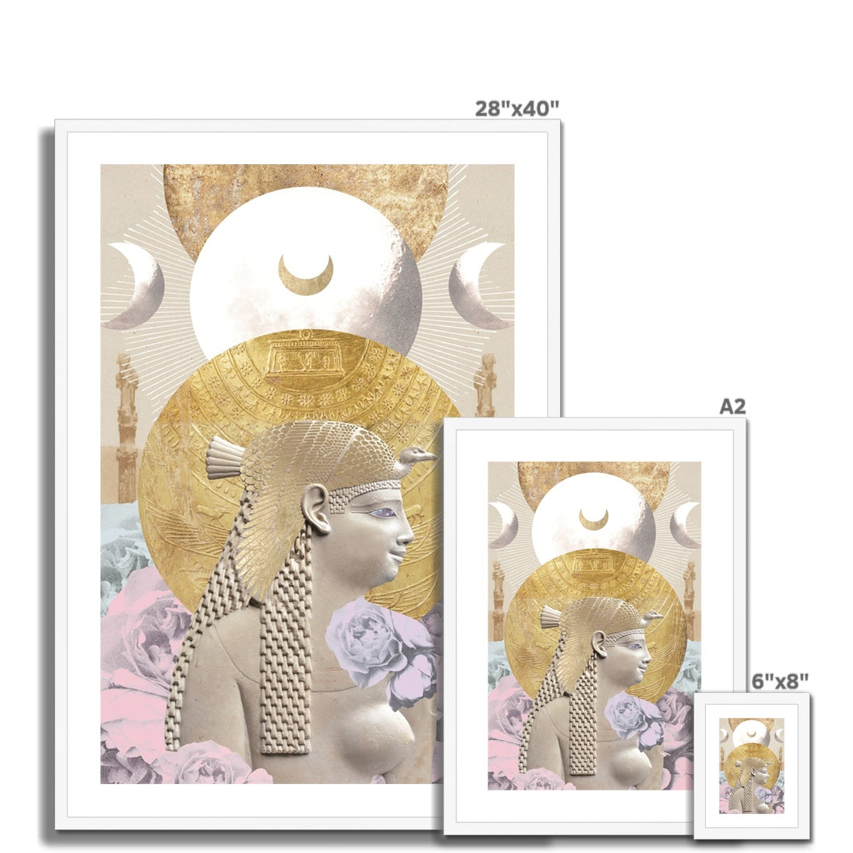 The Goddess Framed & Mounted Print - Starseed Designs Inc.
