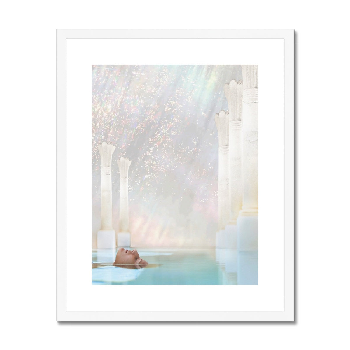Akashic Waters Framed & Mounted Print - Starseed Designs Inc.