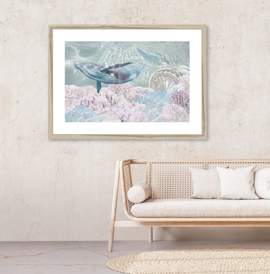 Emissary  Framed & Mounted Print - Starseed Designs Inc.